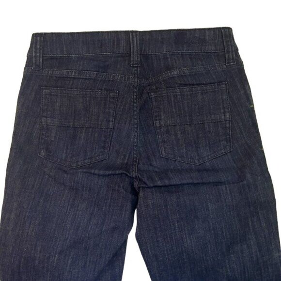 Kut From The Kloth Women Bermuda Shorts Dark Blue Demin Stretch  Size 0 New - Picture 4 of 6